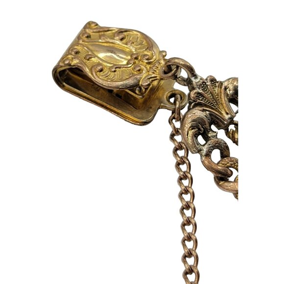 Bates & Bacon Antique Edwardian Dated 1903 Gold-filled Watch Fob - Picture 3 of 8